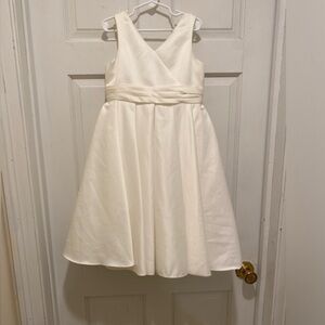 Elegant White Kids Dress